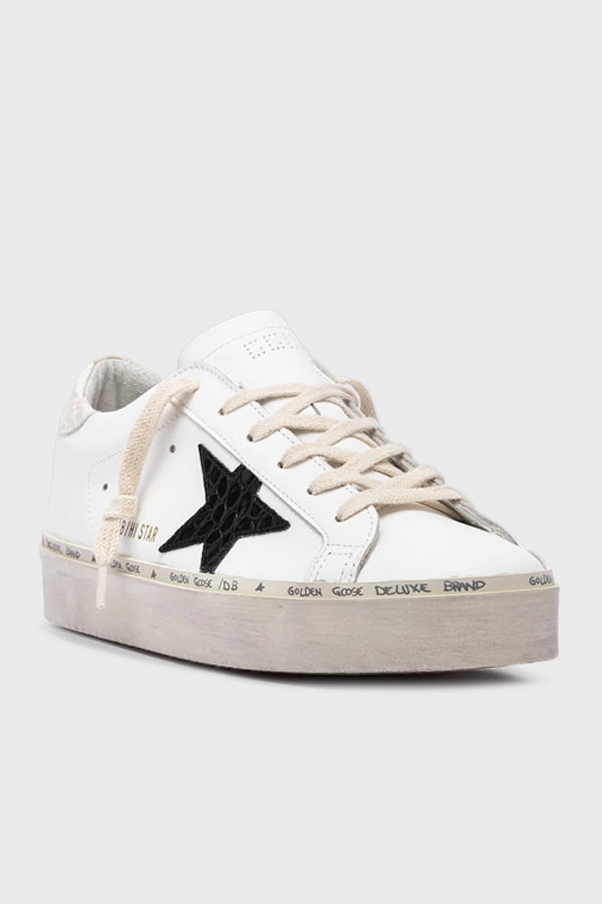 Golden Goose Hakiki Deri Sneaker Bayan Ayakkabı GWF00118.F004130.11386 BEYAZ - 3