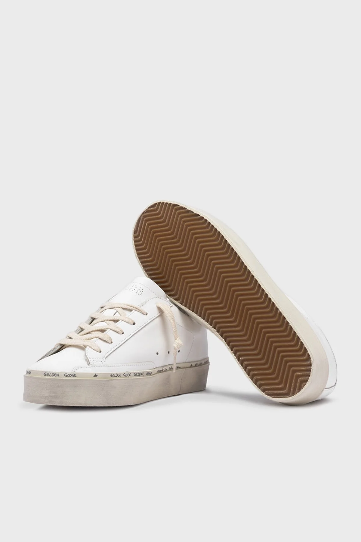 Golden Goose Hakiki Deri Sneaker Bayan Ayakkabı GWF00118.F004130.11386 BEYAZ - 5