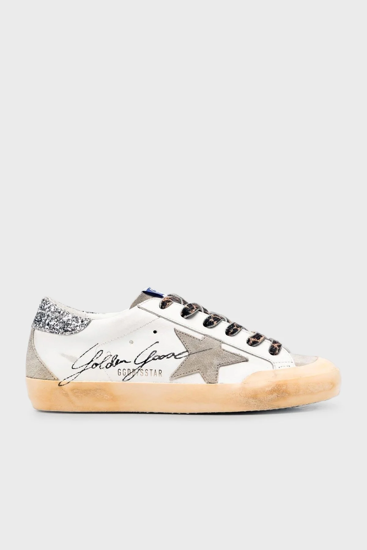 Golden Goose Hakiki Deri Sneaker Bayan Ayakkabı GWF00175.F004126.10876 BEYAZ - 1