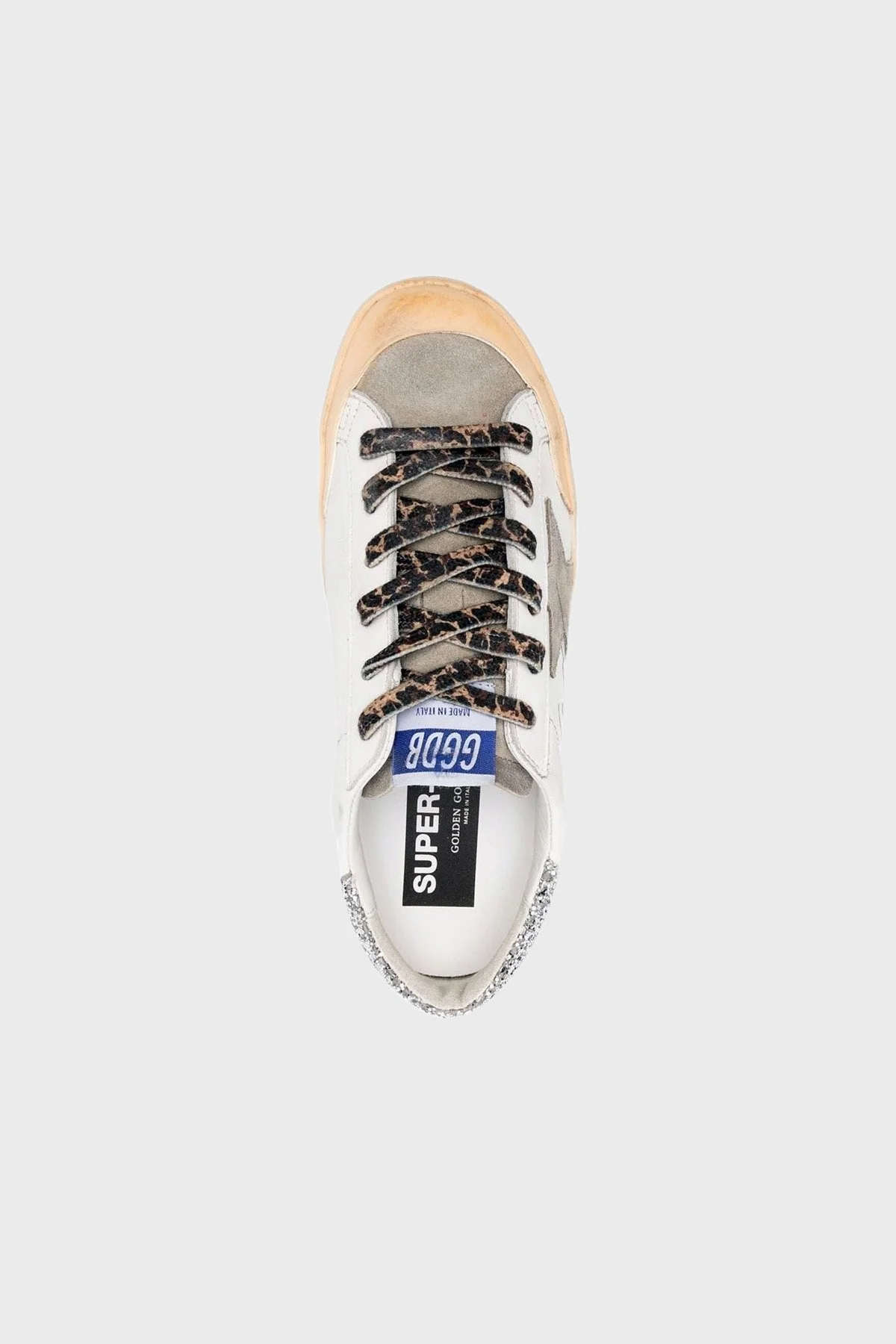 Golden Goose Hakiki Deri Sneaker Bayan Ayakkabı GWF00175.F004126.10876 BEYAZ - 4
