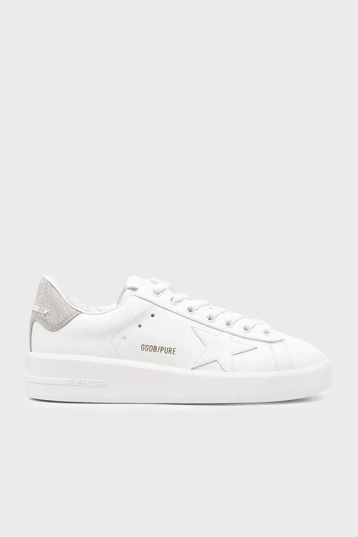 Golden Goose Hakiki Deri Sneaker Bayan Ayakkabı GWF00197.F000538.80185 BEYAZ - 1