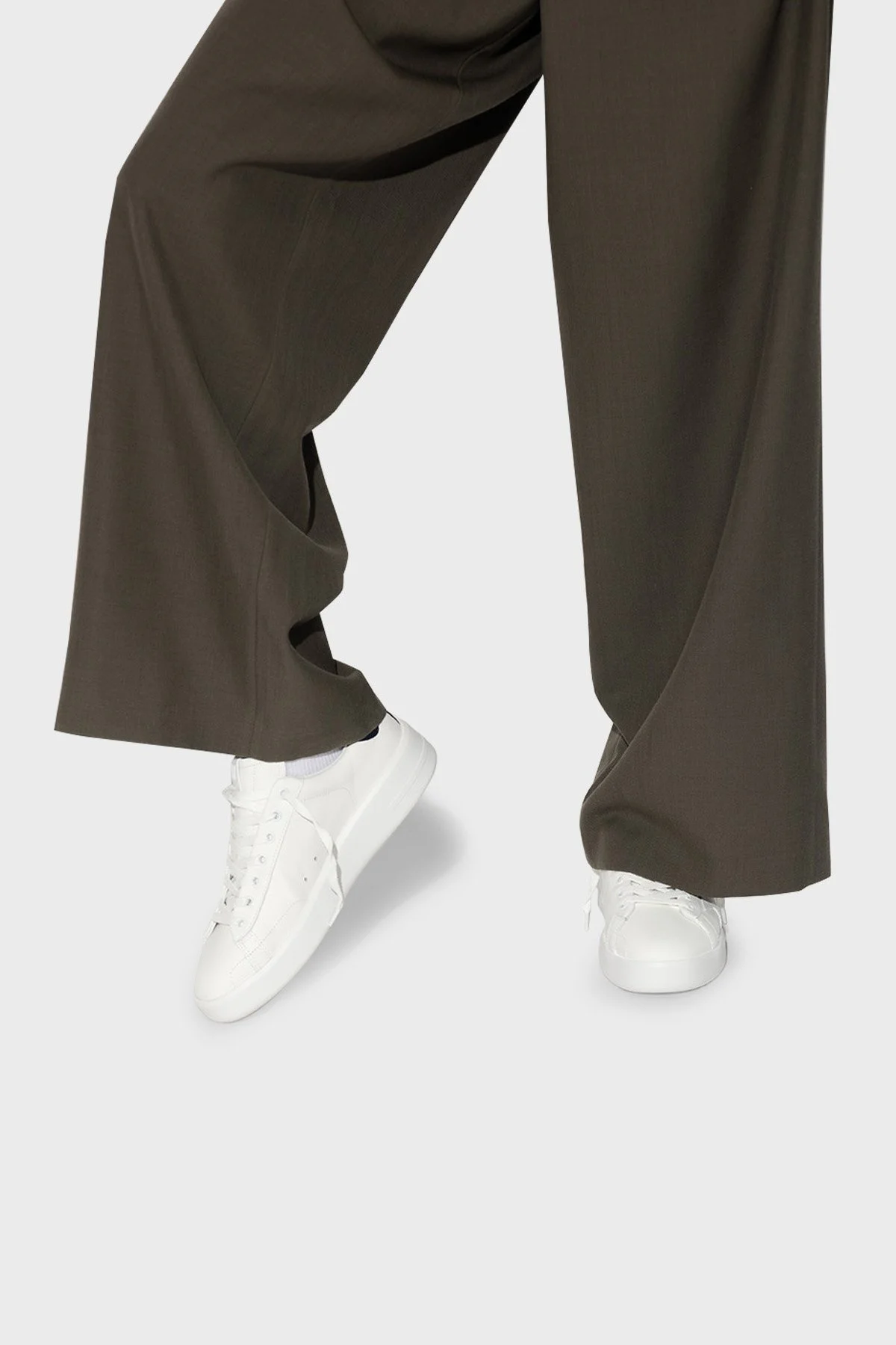 Golden Goose Hakiki Deri Sneaker Bayan Ayakkabı GWF0019.7F004161.10793 BEYAZ - 7