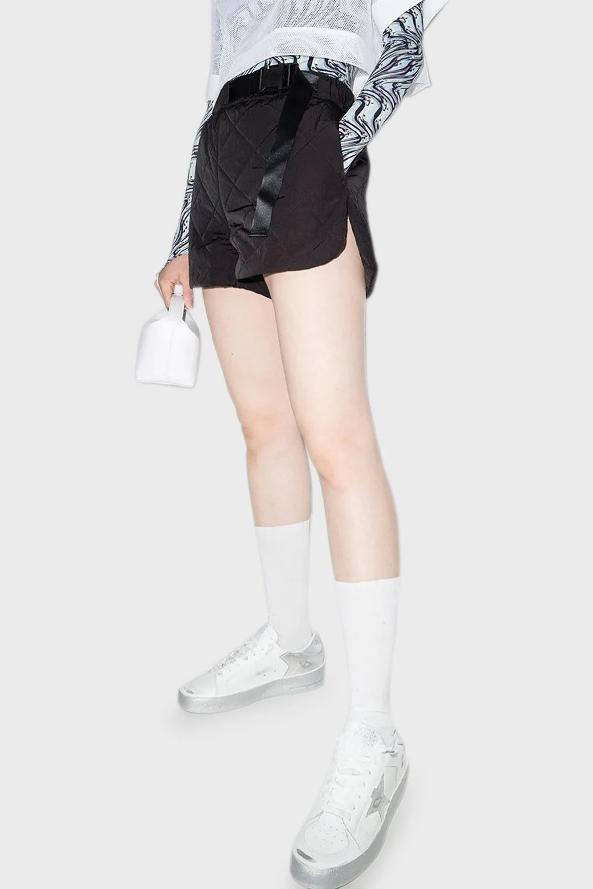 Golden Goose Logolu Hakiki Deri Bayan Ayakkabı GWF00128.F002187.80185 BEYAZ - 2