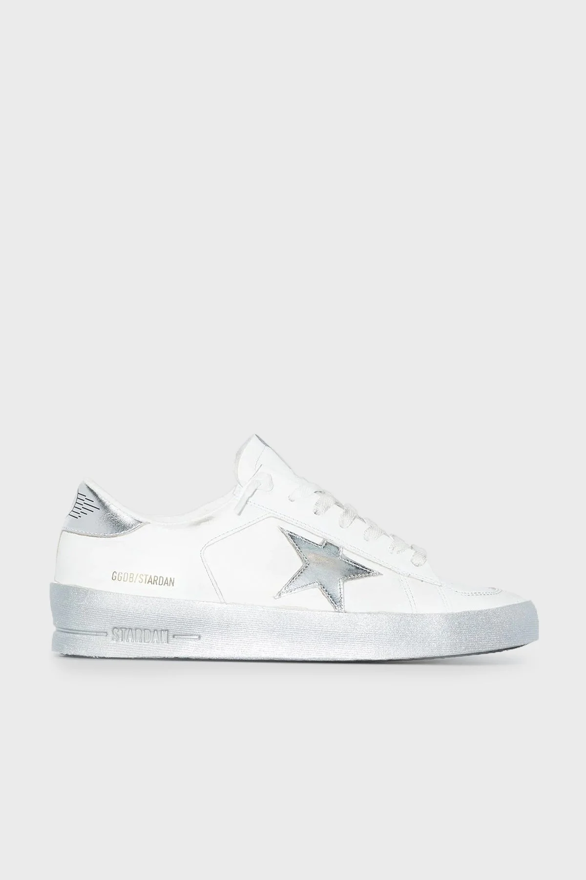 Golden Goose Logolu Hakiki Deri Kadın Ayakkabı GWF00128.F002187.80185 Beyaz - 1
