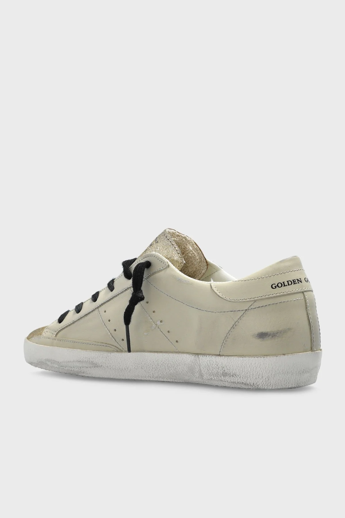 Golden Goose Logolu Hakiki Deri Sim Detaylı Sneaker Bayan Ayakkabı GWF00101.F007524.15741 BEJ - 5