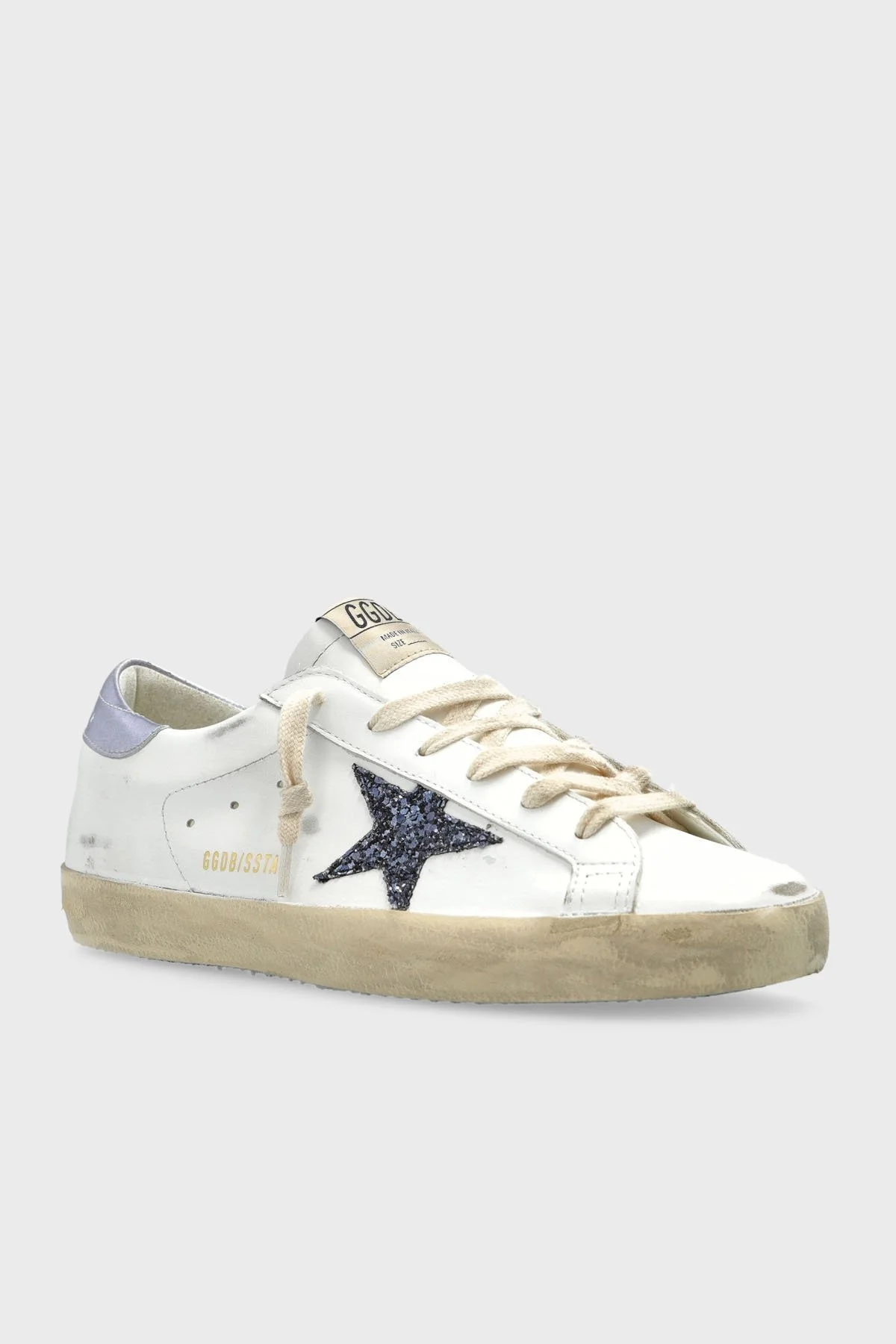 Golden Goose Logolu Hakiki Deri Sim Detaylı Sneaker Bayan Ayakkabı GWF00101.F007539.12282 BEYAZ - 3