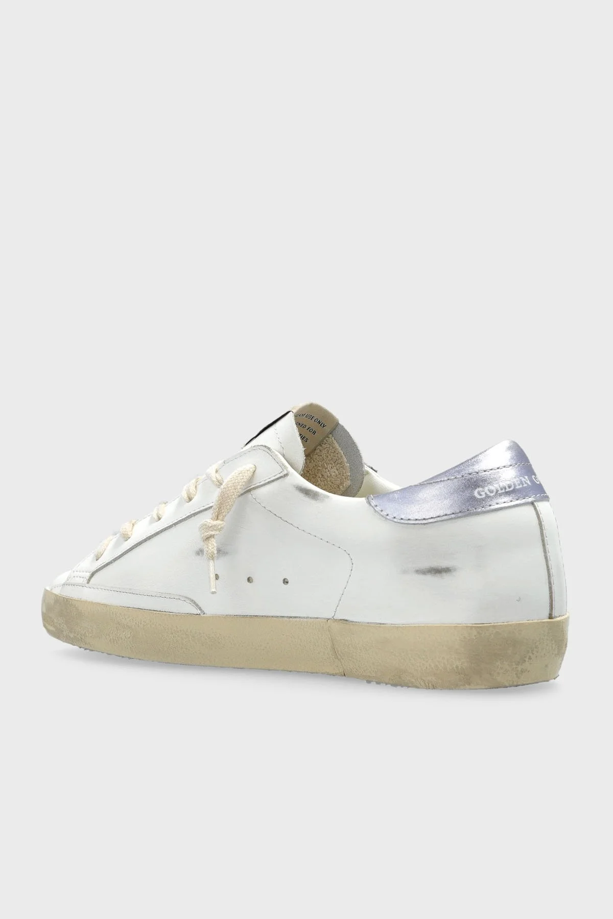 Golden Goose Logolu Hakiki Deri Sim Detaylı Sneaker Bayan Ayakkabı GWF00101.F007539.12282 BEYAZ - 5