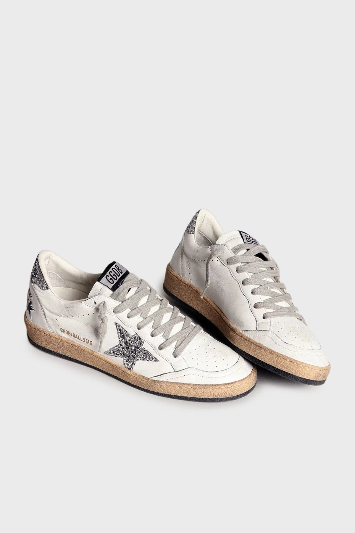 Golden Goose Logolu Hakiki Deri Sim Detaylı Sneaker Kadın Ayakkabı GWF00117.F003773.11325 Beyaz - 3