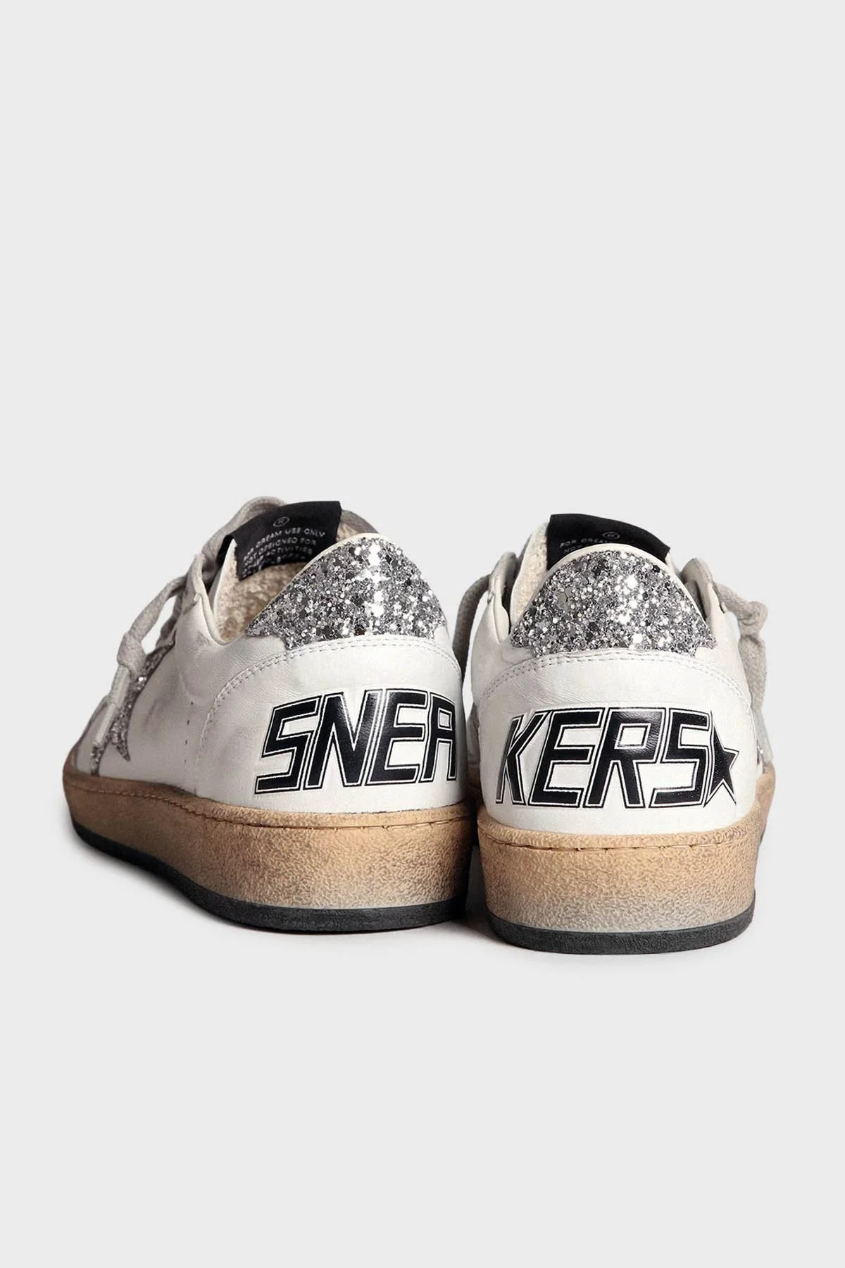 Golden Goose Logolu Hakiki Deri Sim Detaylı Sneaker Kadın Ayakkabı GWF00117.F003773.11325 Beyaz - 4