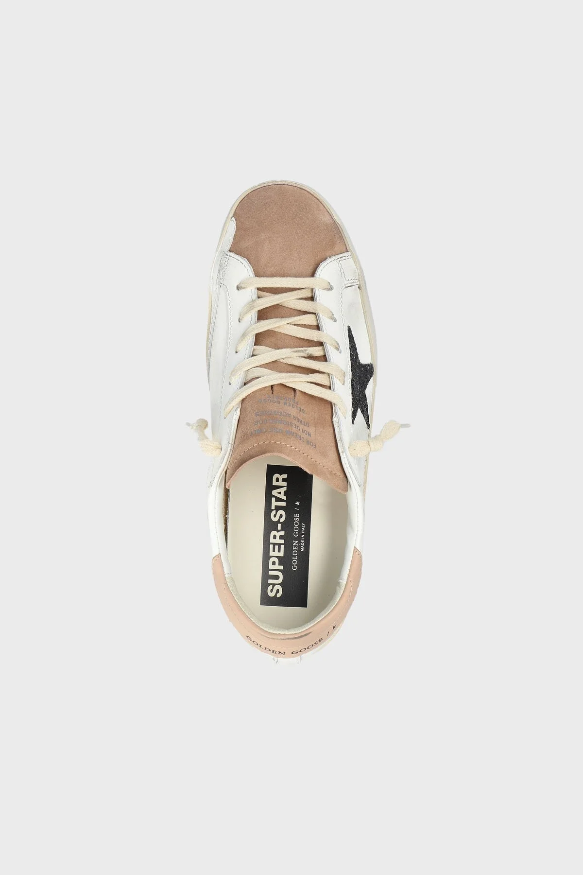 Golden Goose Logolu Hakiki Deri Sneaker Bayan Ayakkabı GWF00101.F006876.12170 BEYAZ - 9
