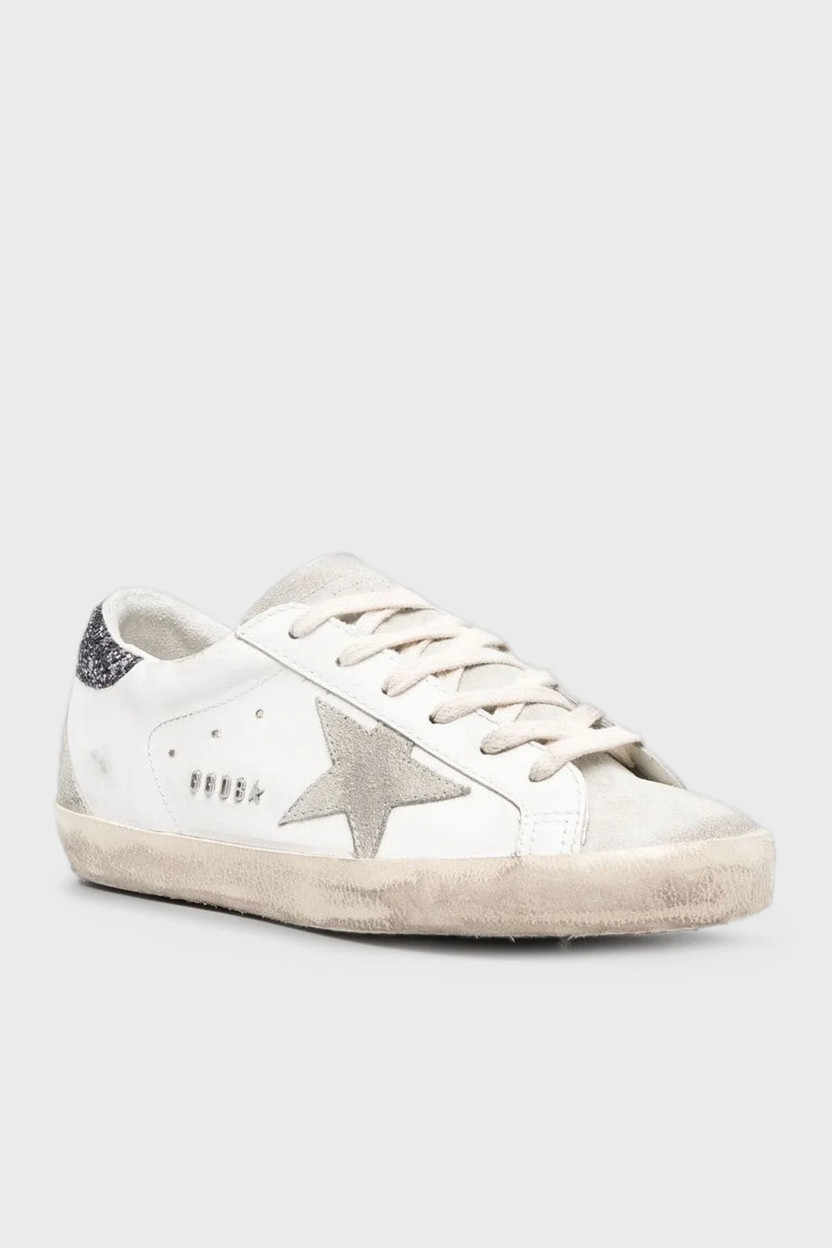 Golden Goose Logolu Hakiki Deri Sneaker Bayan Ayakkabı GWF00102.F004108.11166 BEYAZ - 2