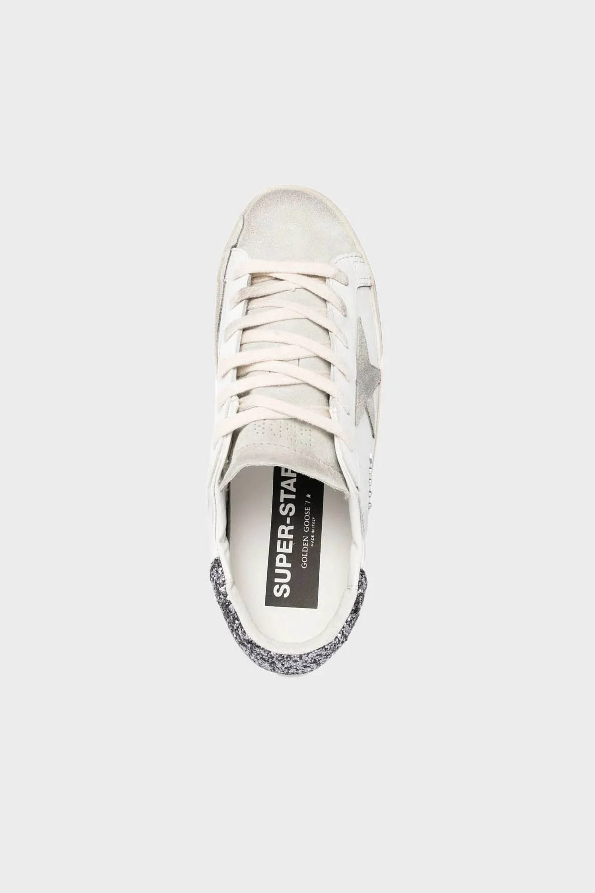 Golden Goose Logolu Hakiki Deri Sneaker Bayan Ayakkabı GWF00102.F004108.11166 BEYAZ - 4
