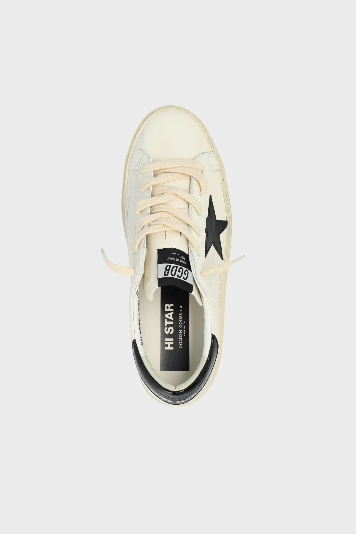 Golden Goose Logolu Hakiki Deri Sneaker Bayan Ayakkabı GWF00118.F006188.10283 BEYAZ - 9