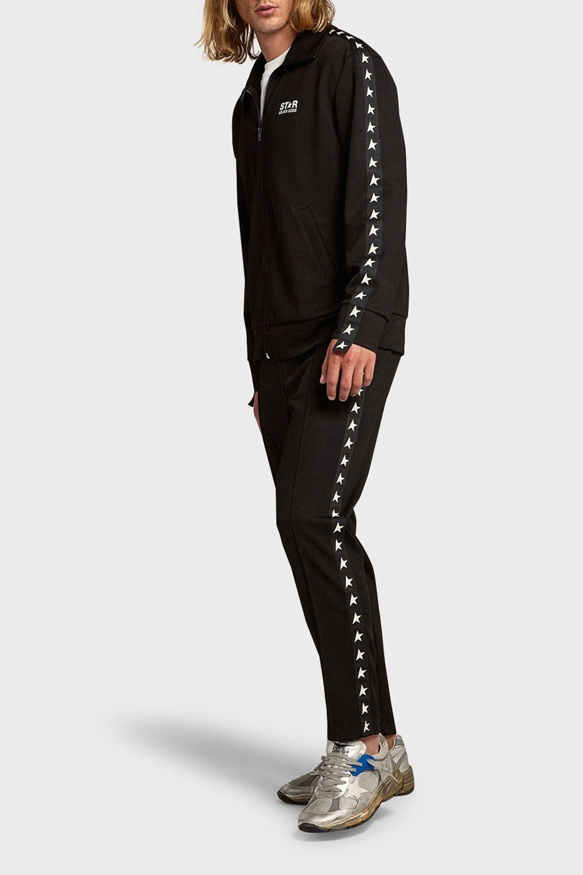 Golden Goose Regular Fit Erkek Sweat GMP00875.P000520.80203 SİYAH - 2