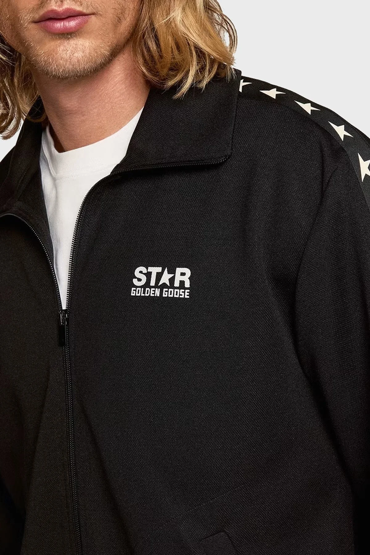 Golden Goose Regular Fit Erkek Sweat GMP00875.P000520.80203 SİYAH - 4