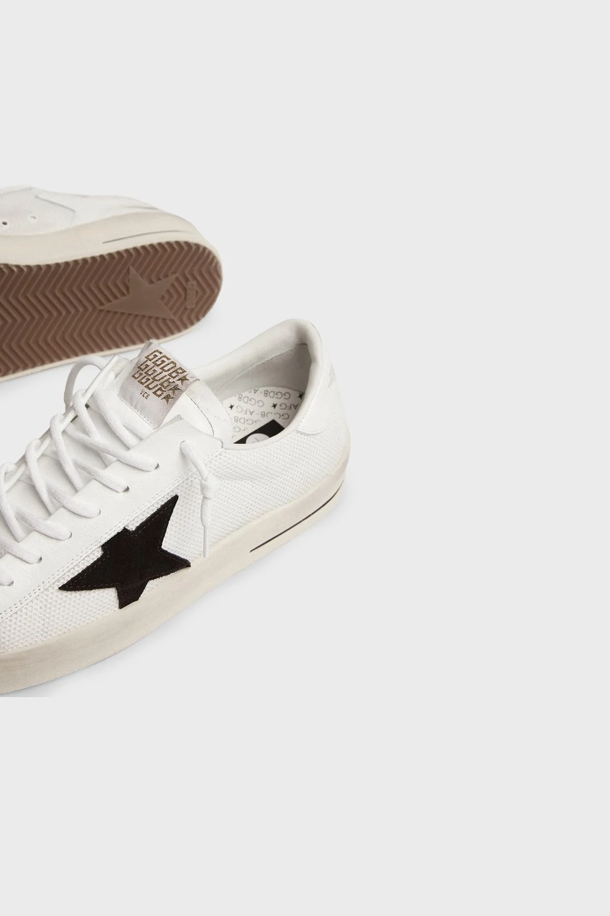 Golden Goose Süet Detaylı Logolu Sneaker Erkek Ayakkabı GMF00328.F003028.10283 Beyaz - 4