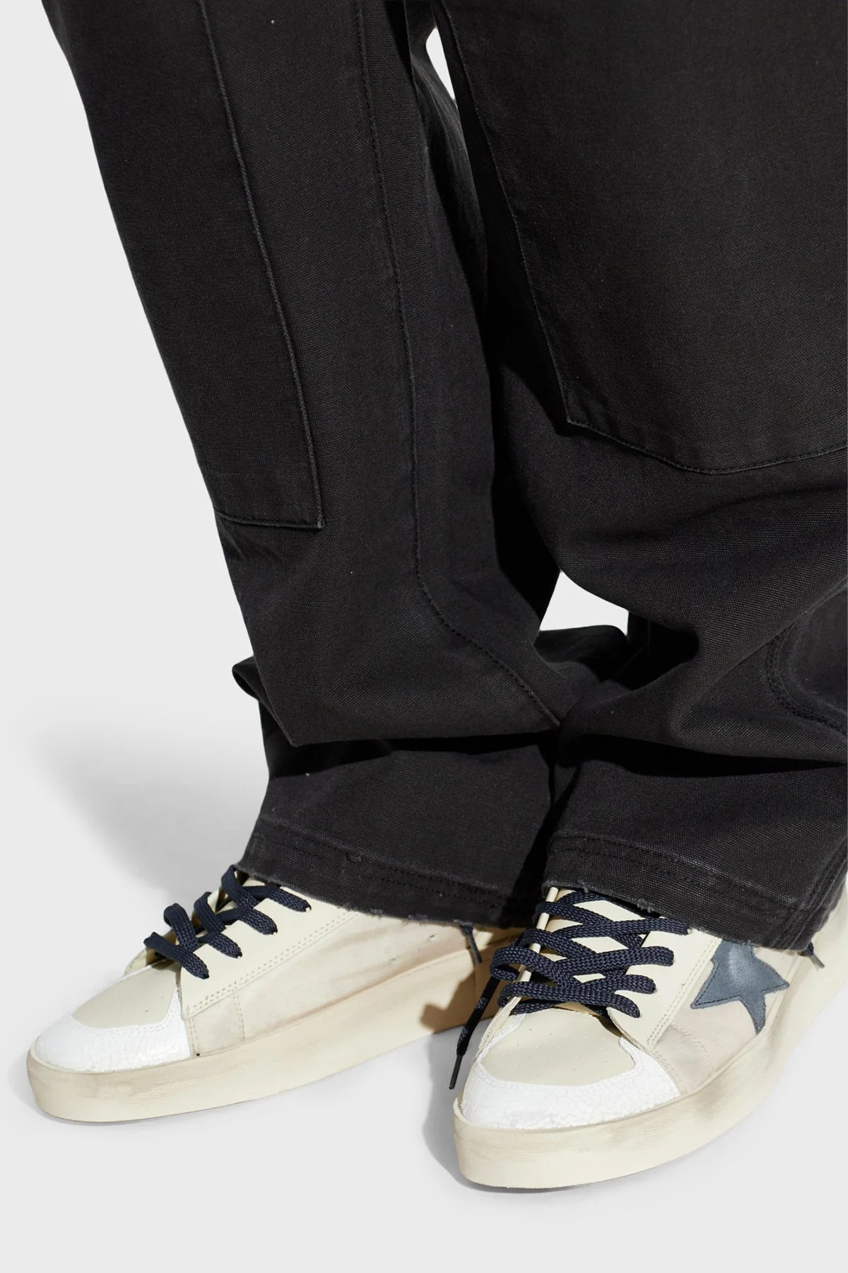 Golden Goose Süet Logolu Sneaker Erkek Ayakkabı GMF00333.F008119.50969 BEJ - 2