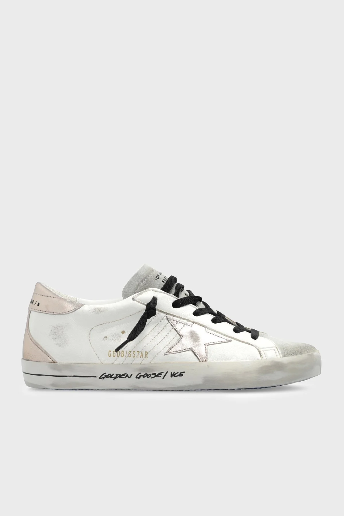 Golden Goose Vintage Deri Sneaker Bayan Ayakkabı GWF00102.F006115.11917 BEYAZ - 1