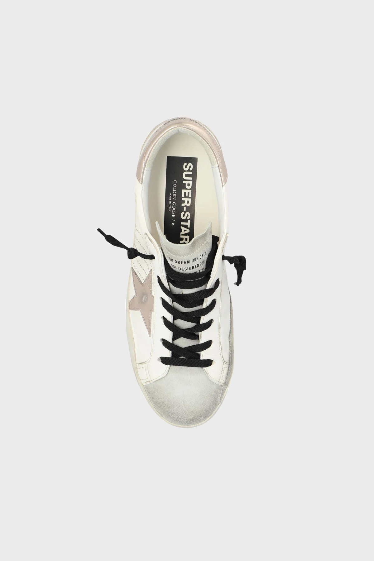 Golden Goose Vintage Deri Sneaker Bayan Ayakkabı GWF00102.F006115.11917 BEYAZ - 5