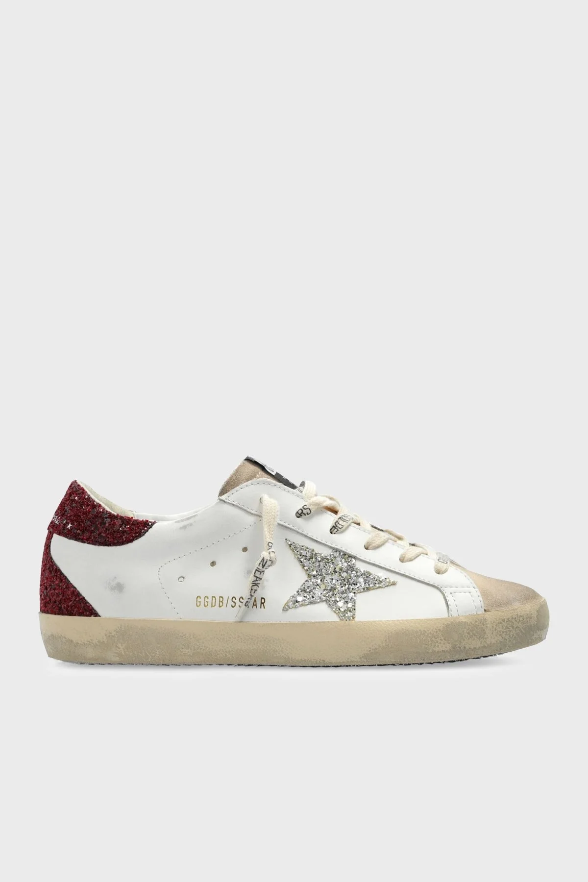 Golden Goose Vintage Deri Sneaker Bayan Ayakkabı GWF00102.F006161.82710 BEYAZ - 1