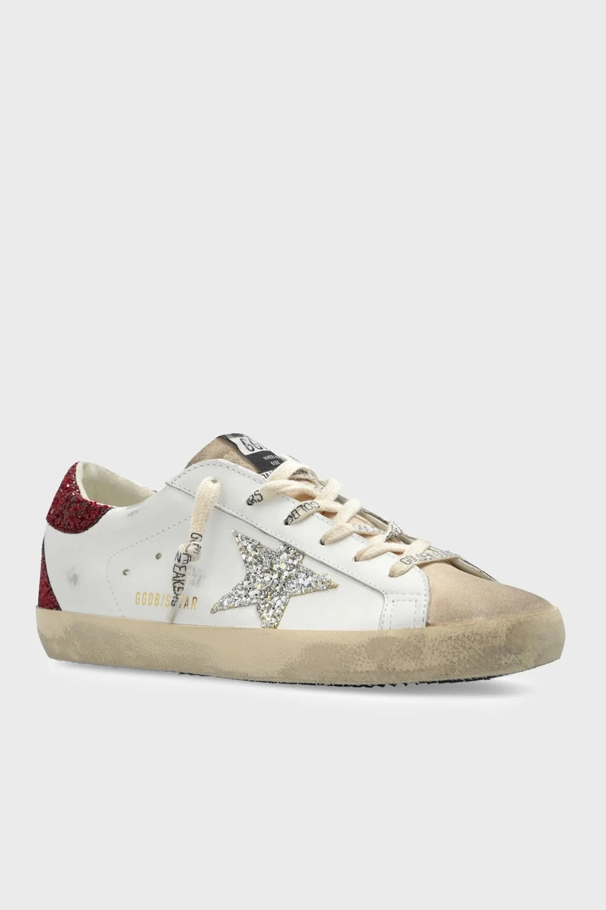 Golden Goose Vintage Deri Sneaker Bayan Ayakkabı GWF00102.F006161.82710 BEYAZ - 3
