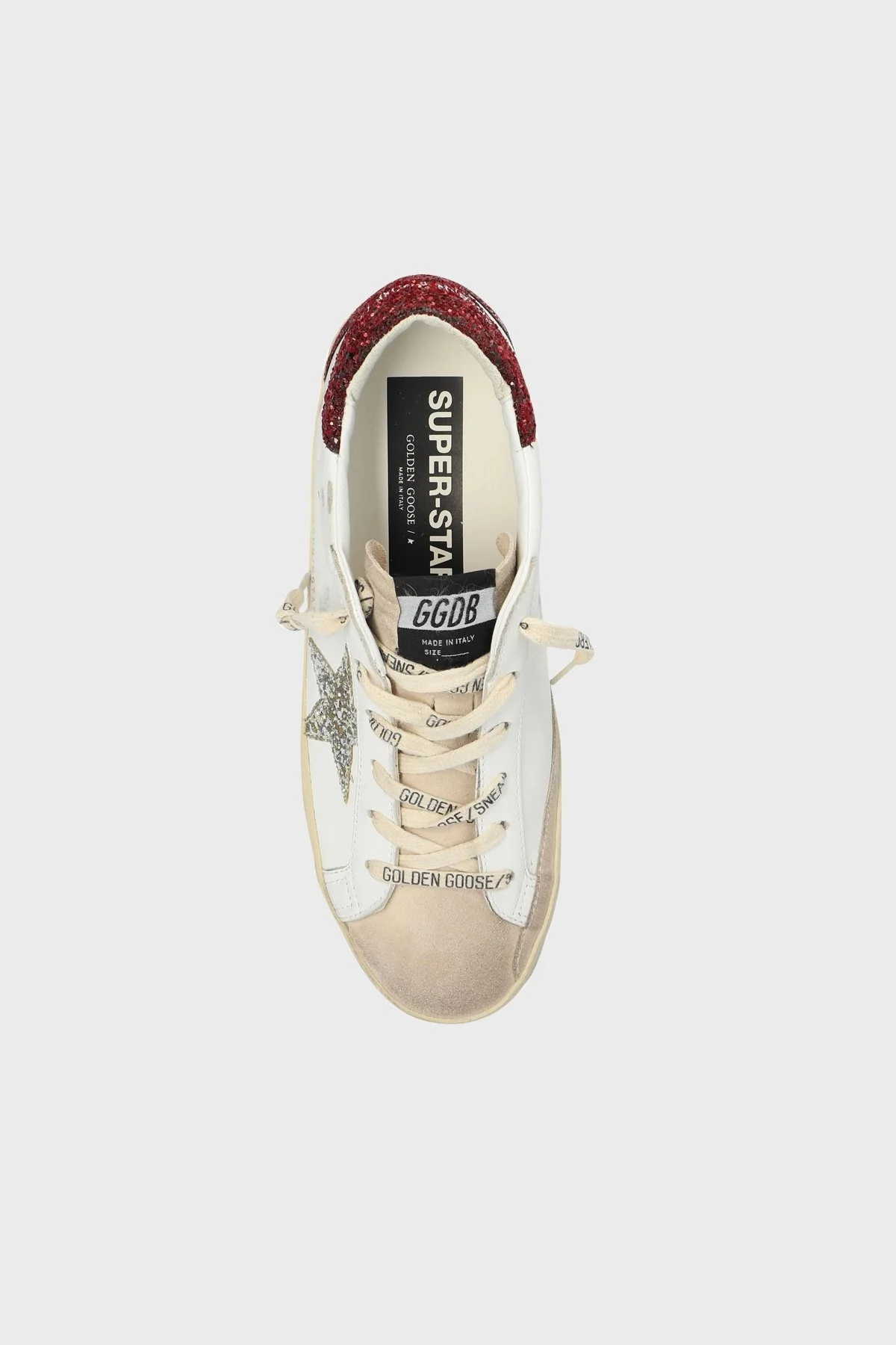 Golden Goose Vintage Deri Sneaker Bayan Ayakkabı GWF00102.F006161.82710 BEYAZ - 5