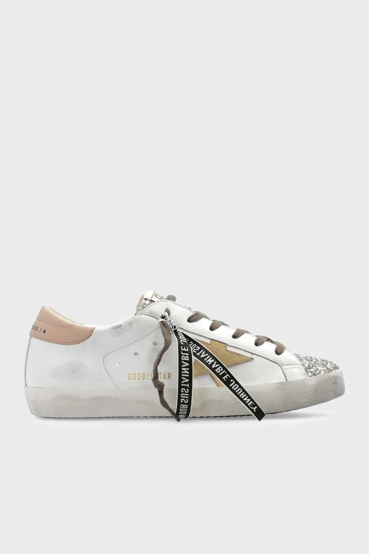 Golden Goose Vintage Deri Sneaker Bayan Ayakkabı GWF00102.F006236.11941 BEYAZ - 1