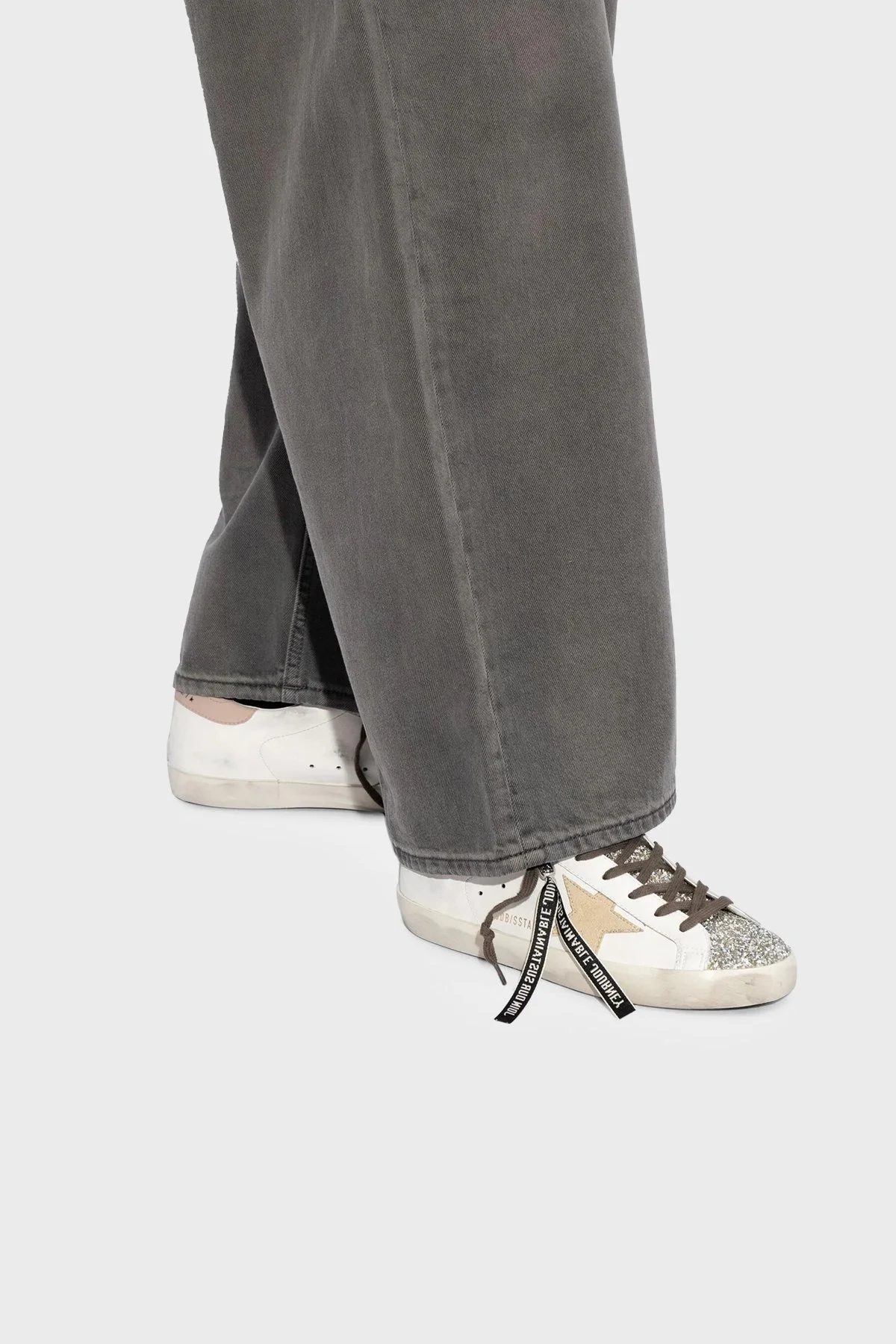 Golden Goose Vintage Deri Sneaker Bayan Ayakkabı GWF00102.F006236.11941 BEYAZ - 2