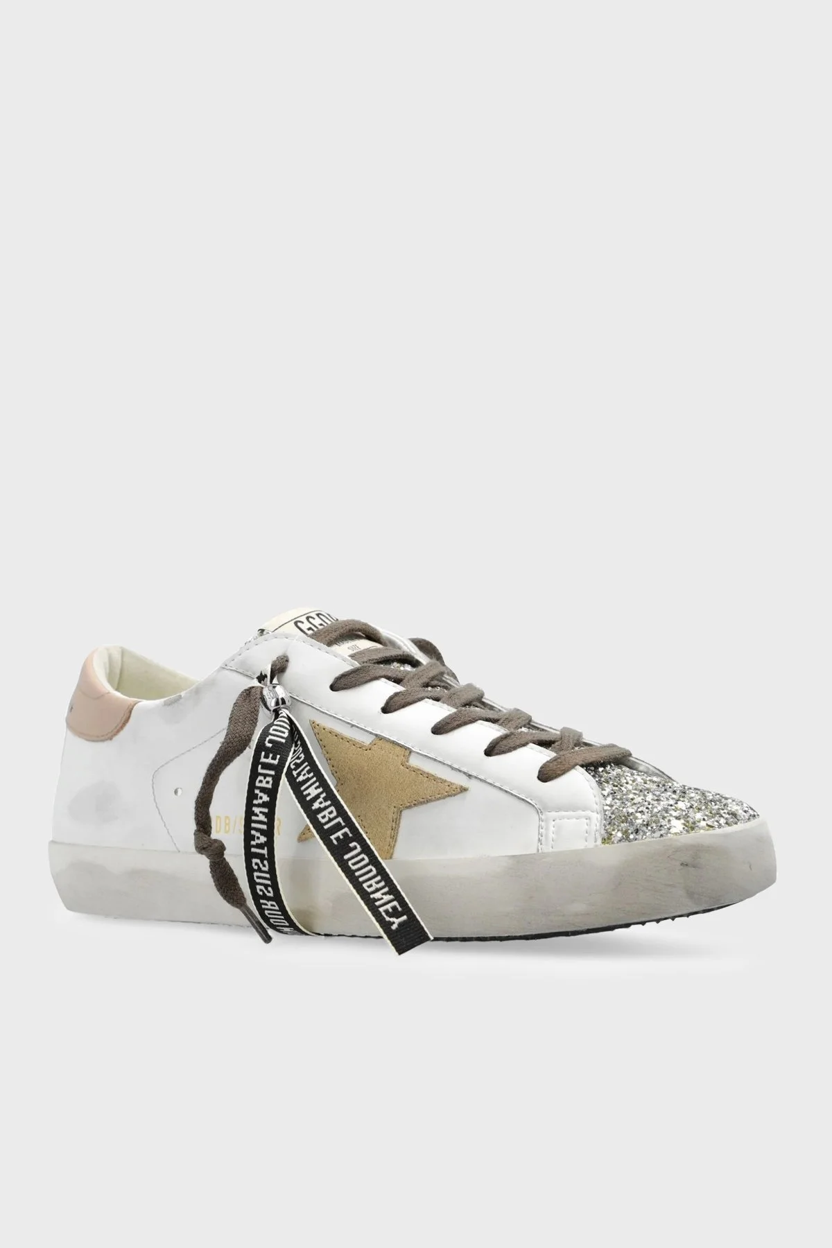 Golden Goose Vintage Deri Sneaker Bayan Ayakkabı GWF00102.F006236.11941 BEYAZ - 3