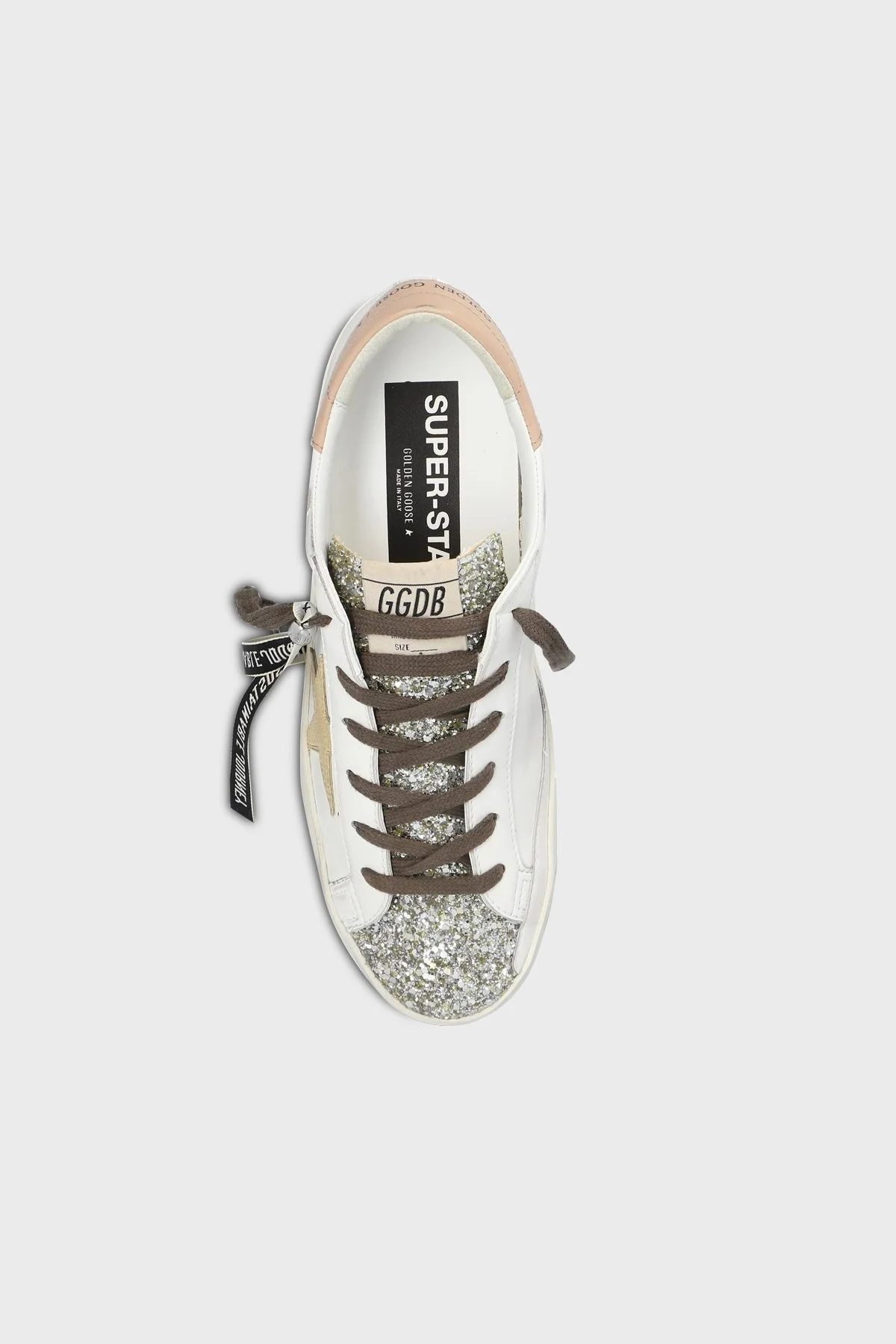 Golden Goose Vintage Deri Sneaker Bayan Ayakkabı GWF00102.F006236.11941 BEYAZ - 5