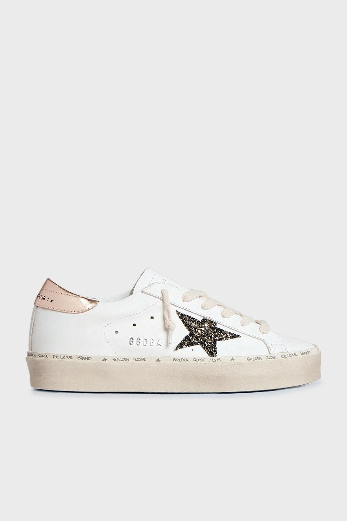 Golden Goose Vintage Deri Sneaker Bayan Ayakkabı GWF00118.F004724.11543 BEYAZ - 1