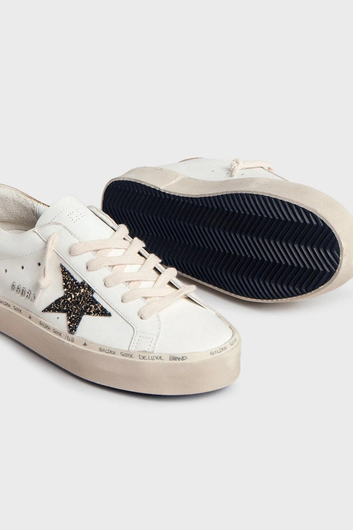 Golden Goose Vintage Deri Sneaker Bayan Ayakkabı GWF00118.F004724.11543 BEYAZ - 3