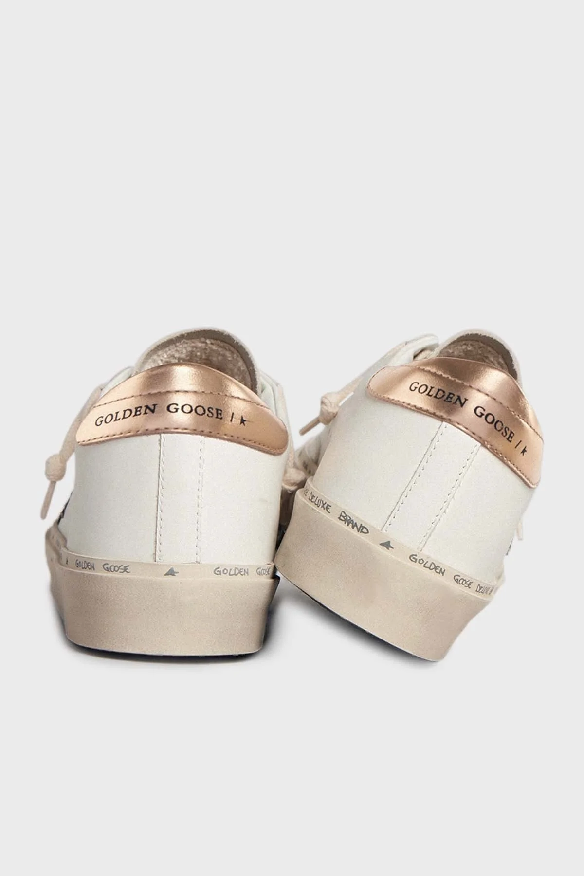 Golden Goose Vintage Deri Sneaker Bayan Ayakkabı GWF00118.F004724.11543 BEYAZ - 4