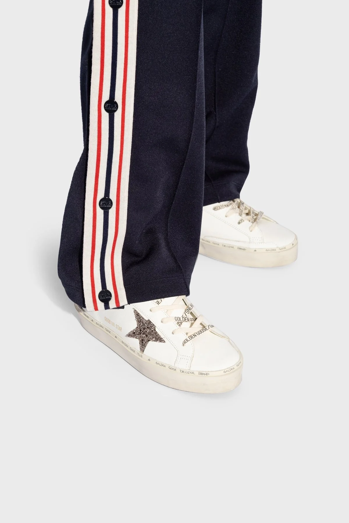 Golden Goose Vintage Deri Sneaker Bayan Ayakkabı GWF00119.F006203.11934 BEYAZ - 7