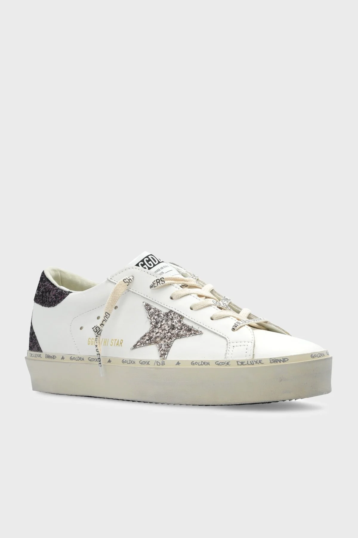 Golden Goose Vintage Deri Sneaker Bayan Ayakkabı GWF00119.F006203.11934 BEYAZ - 8