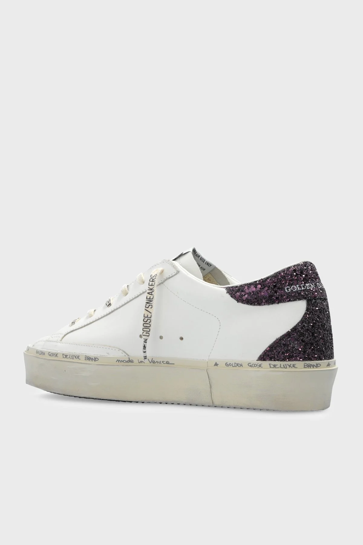 Golden Goose Vintage Deri Sneaker Bayan Ayakkabı GWF00119.F006203.11934 BEYAZ - 9