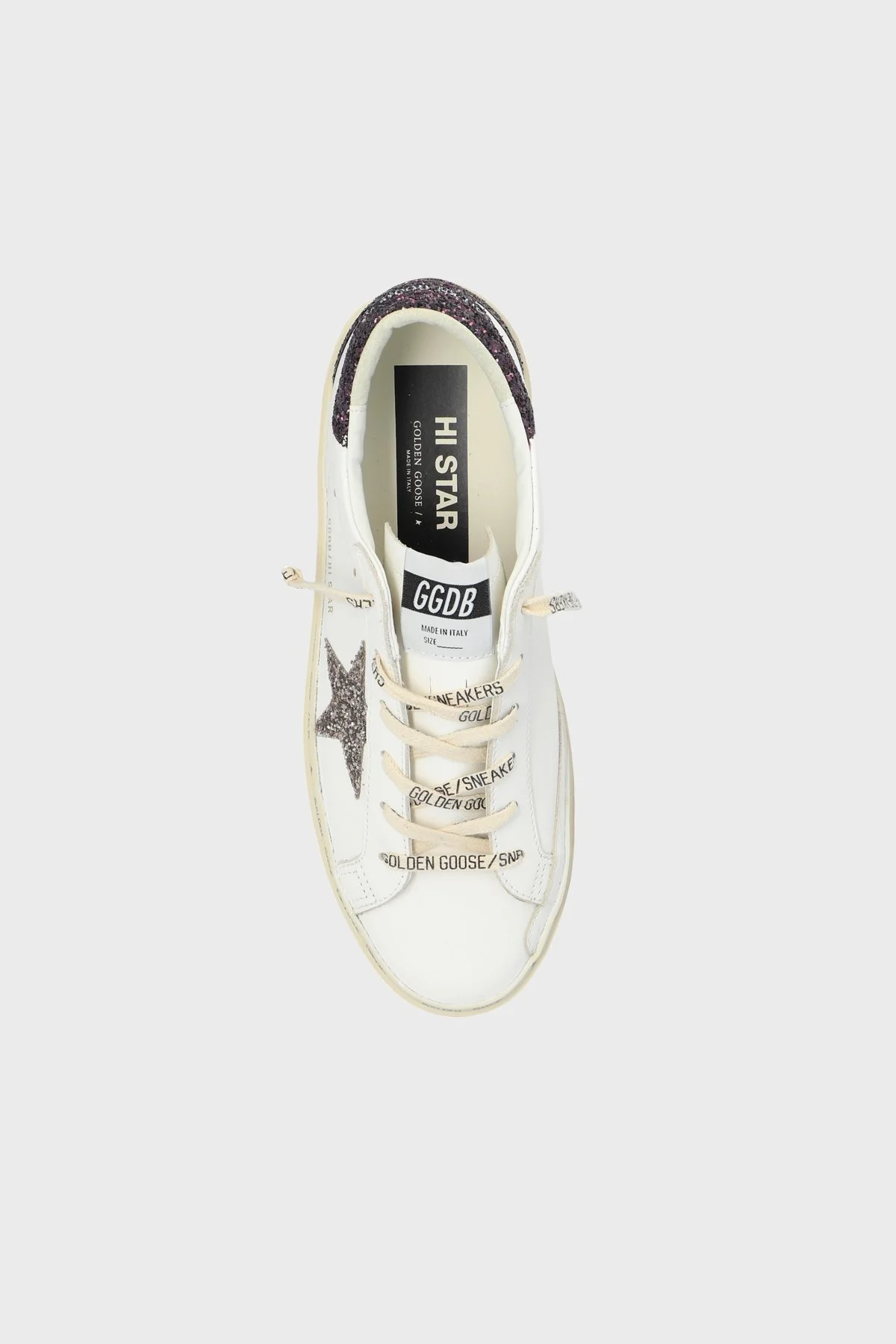 Golden Goose Vintage Deri Sneaker Bayan Ayakkabı GWF00119.F006203.11934 BEYAZ - 10