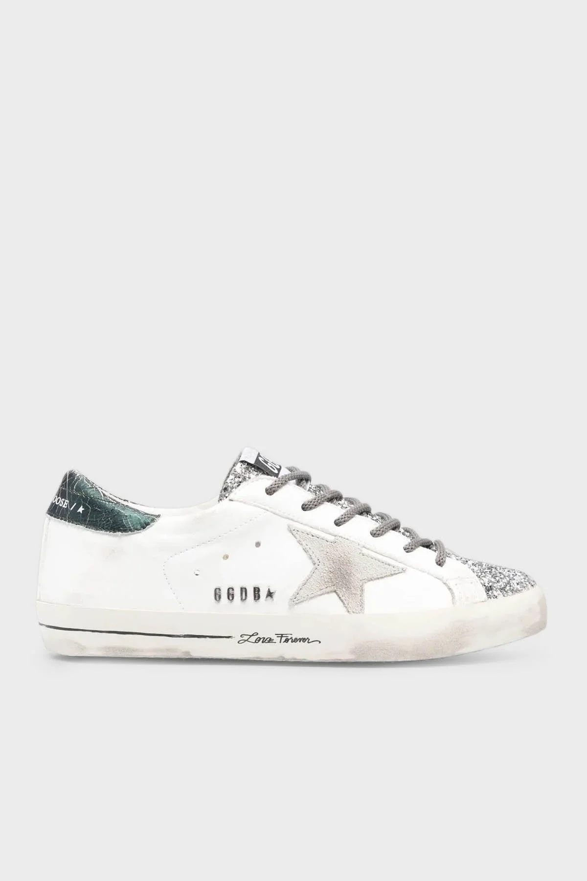 Golden Goose Vintage Hakiki Deri Sneaker Bayan Ayakkabı GWF00101.F004787.82383 BEYAZ - 1