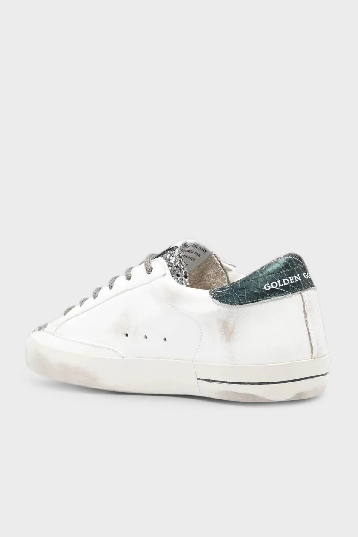 Golden Goose Vintage Hakiki Deri Sneaker Bayan Ayakkabı GWF00101.F004787.82383 BEYAZ - 3