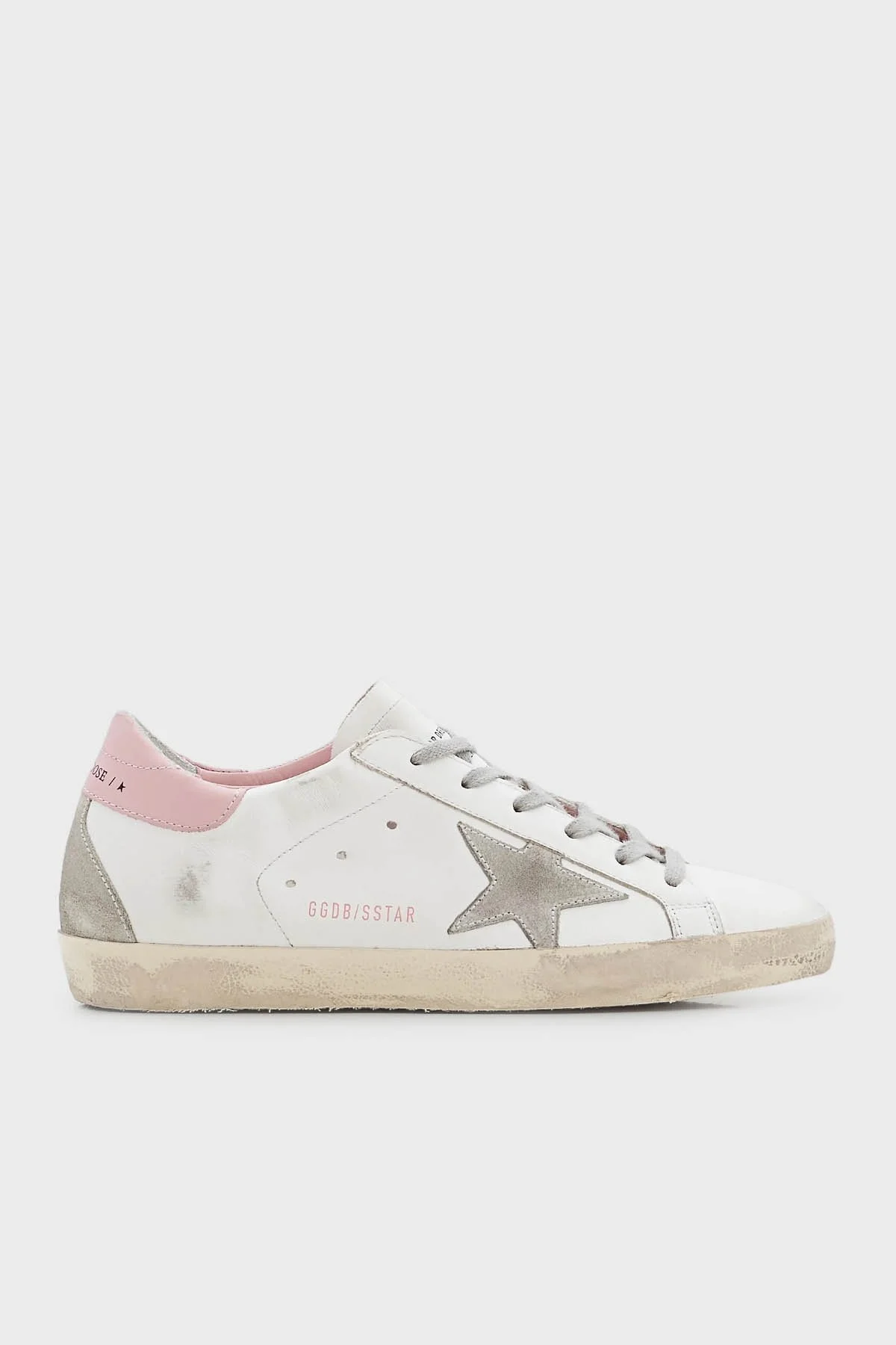 Golden Goose Vintage Hakiki Deri Sneaker Bayan Ayakkabı GWF00102.F002569.10914 BEYAZ - 6