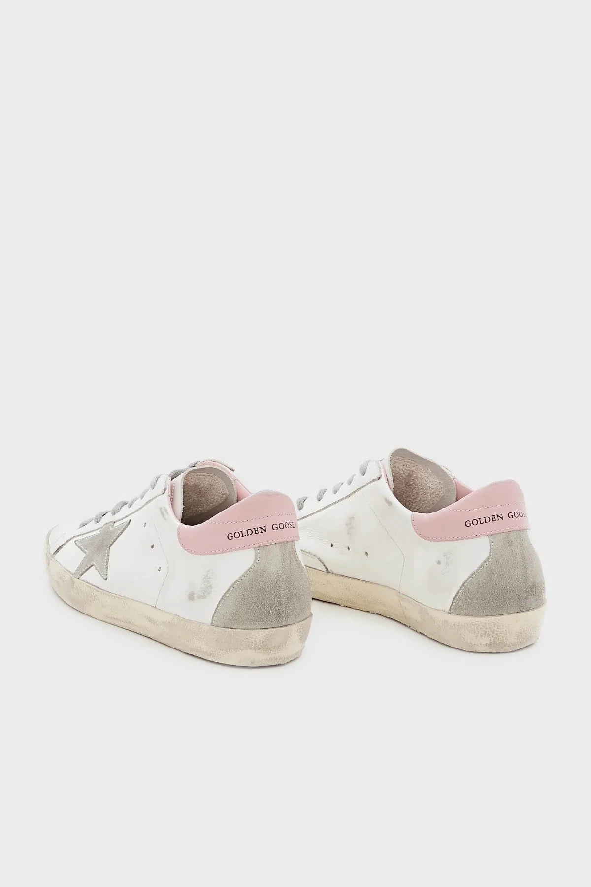 Golden Goose Vintage Hakiki Deri Sneaker Bayan Ayakkabı GWF00102.F002569.10914 BEYAZ - 10