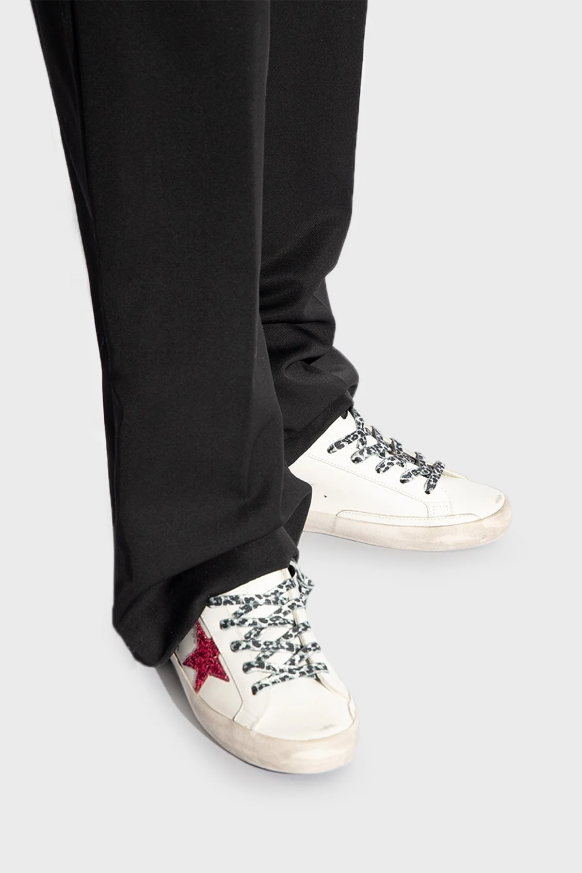 Golden Goose Vintage Hakiki Deri Sneaker Bayan Ayakkabı GWF00102.F005415.11492 BEYAZ - 2