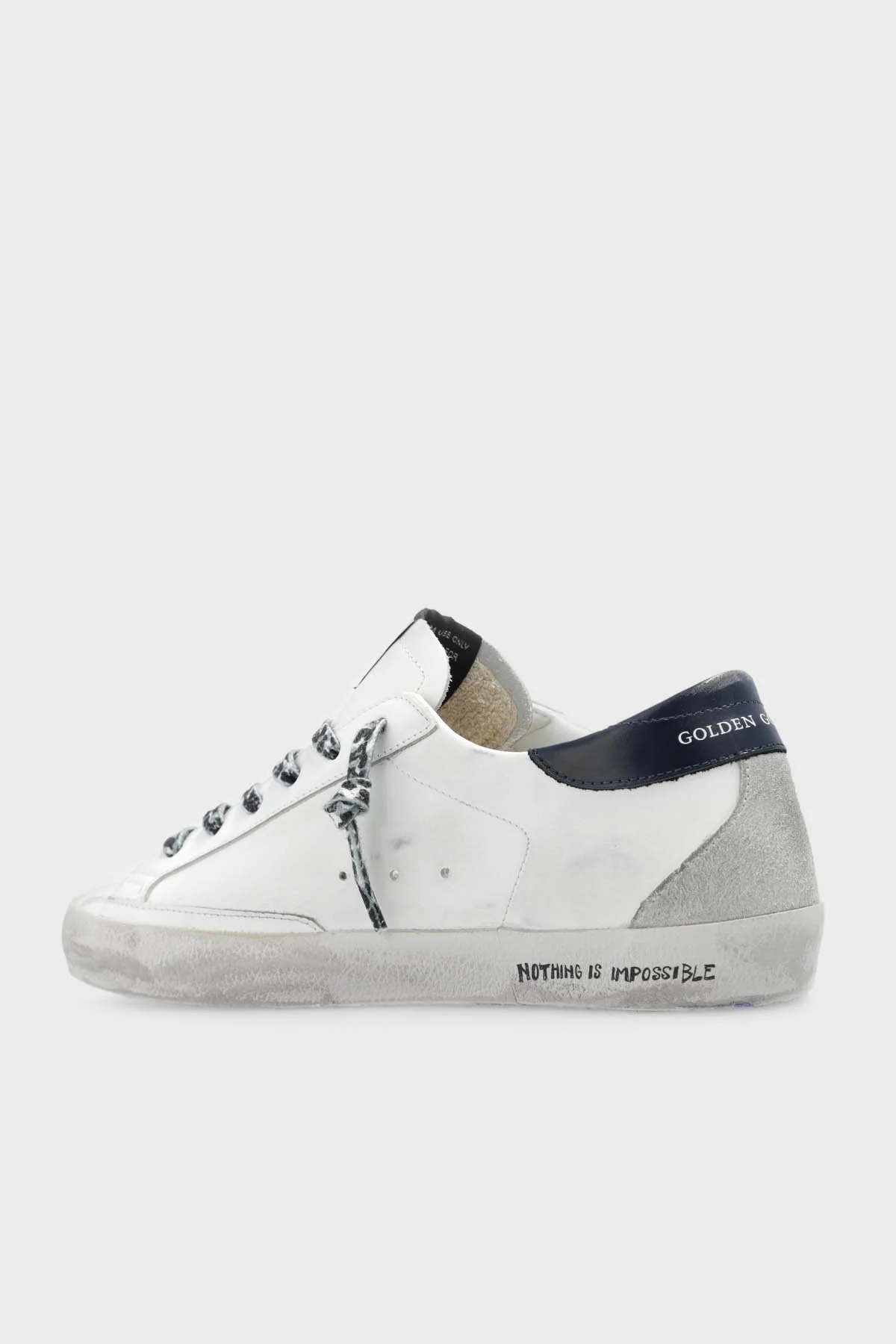 Golden Goose Vintage Hakiki Deri Sneaker Bayan Ayakkabı GWF00102.F005415.11492 BEYAZ - 3