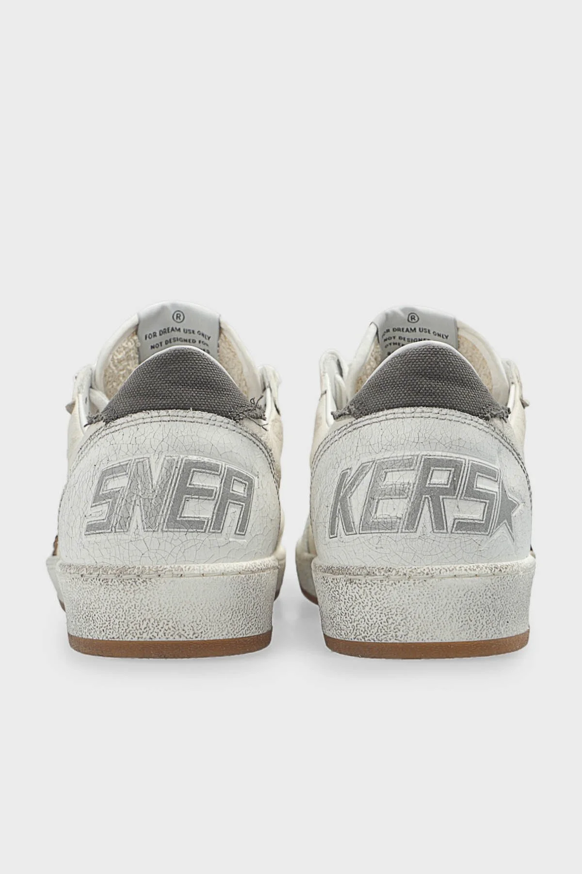 Golden Goose Vintage Hakiki Deri Sneaker Bayan Ayakkabı GWF00117.F002504.10889 EKRU - 5