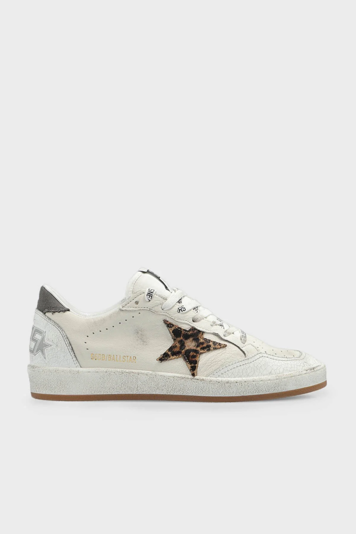 Golden Goose Vintage Hakiki Deri Sneaker Bayan Ayakkabı GWF00117.F002504.10889 EKRU - 1