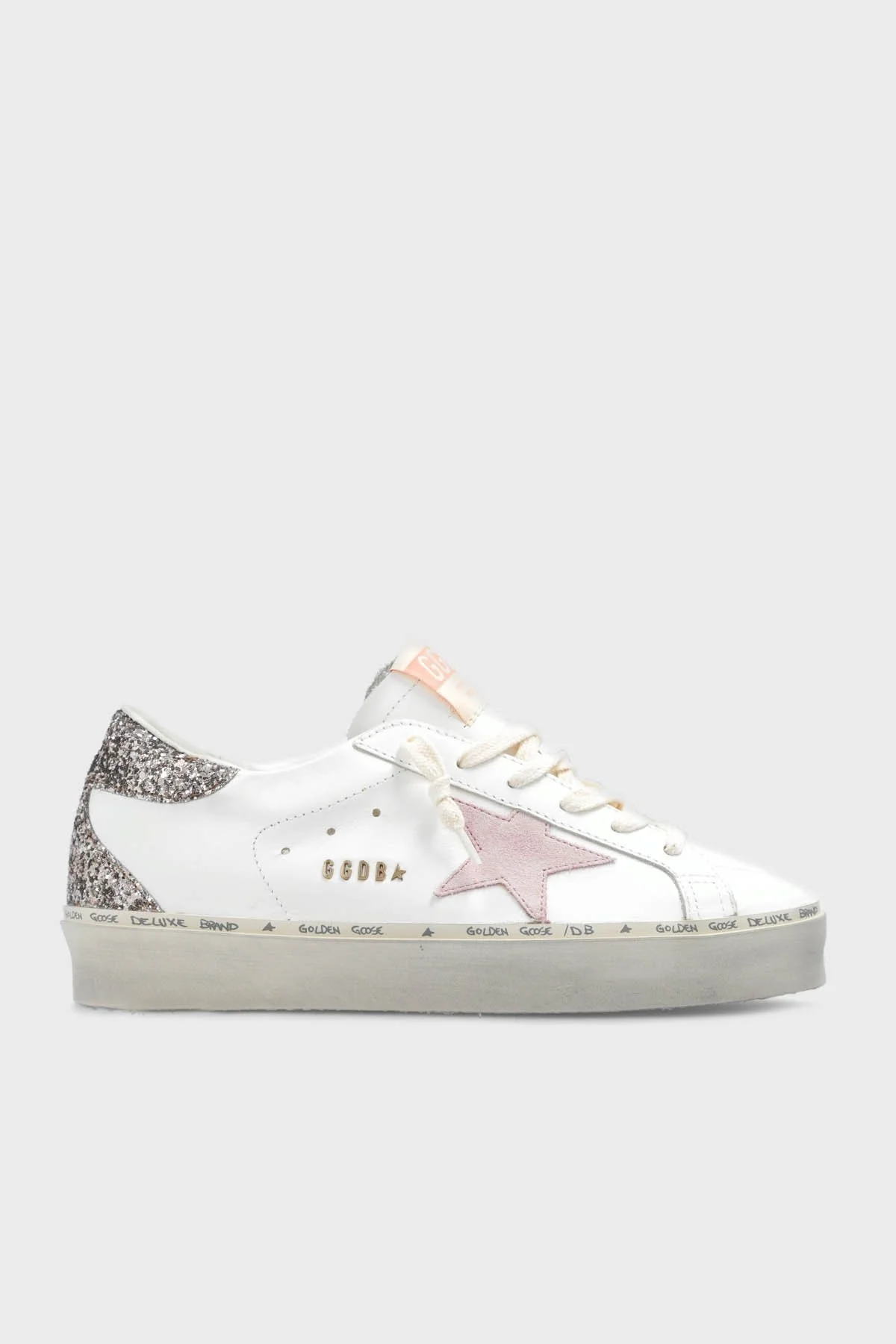 Golden Goose Vintage Hakiki Deri Sneaker Bayan Ayakkabı GWF00119.F005335.11696 BEYAZ - 1