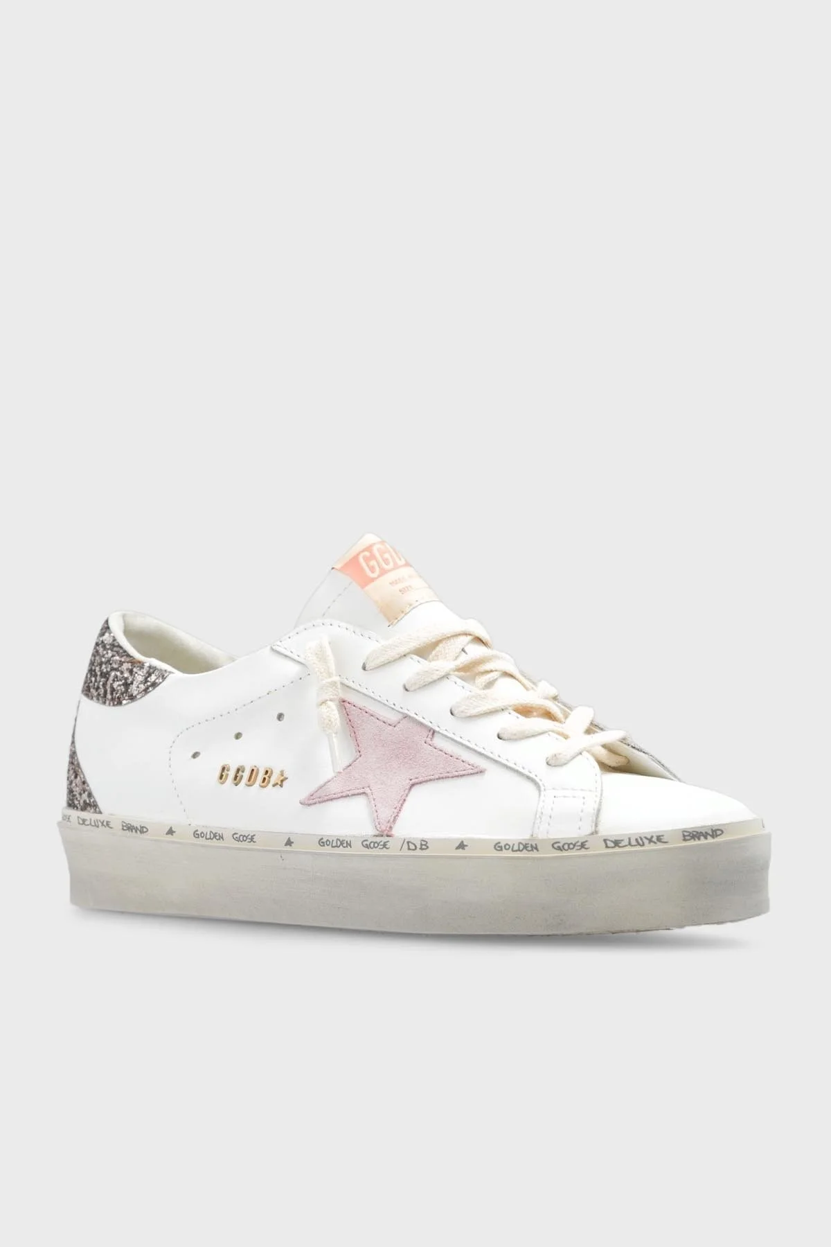 Golden Goose Vintage Hakiki Deri Sneaker Bayan Ayakkabı GWF00119.F005335.11696 BEYAZ - 5
