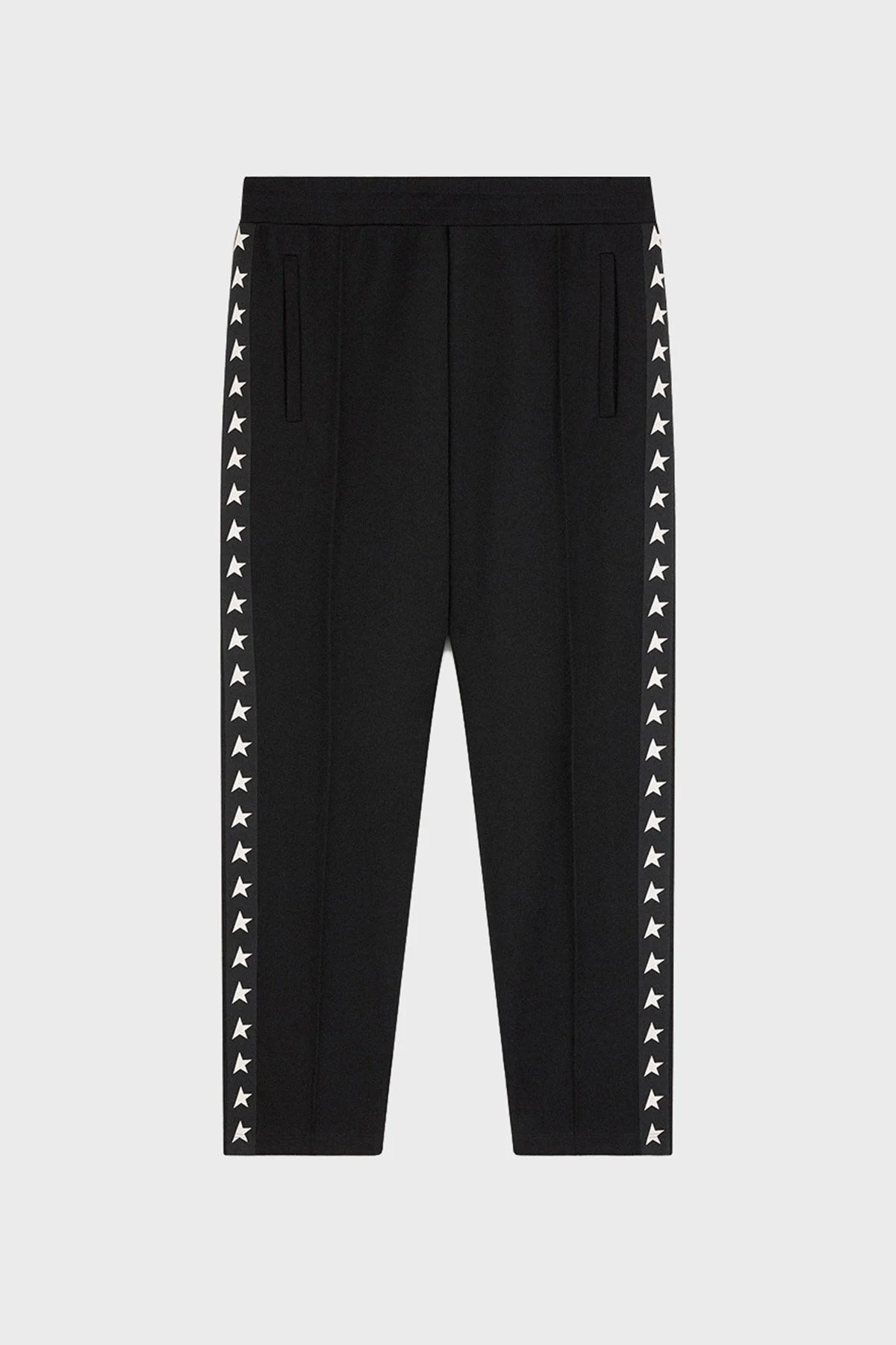 Golsen Goose Yanları Yıldız Şeritli Jogger Erkek Pantolon GMP00877.P000521.80203 SİYAH - 4