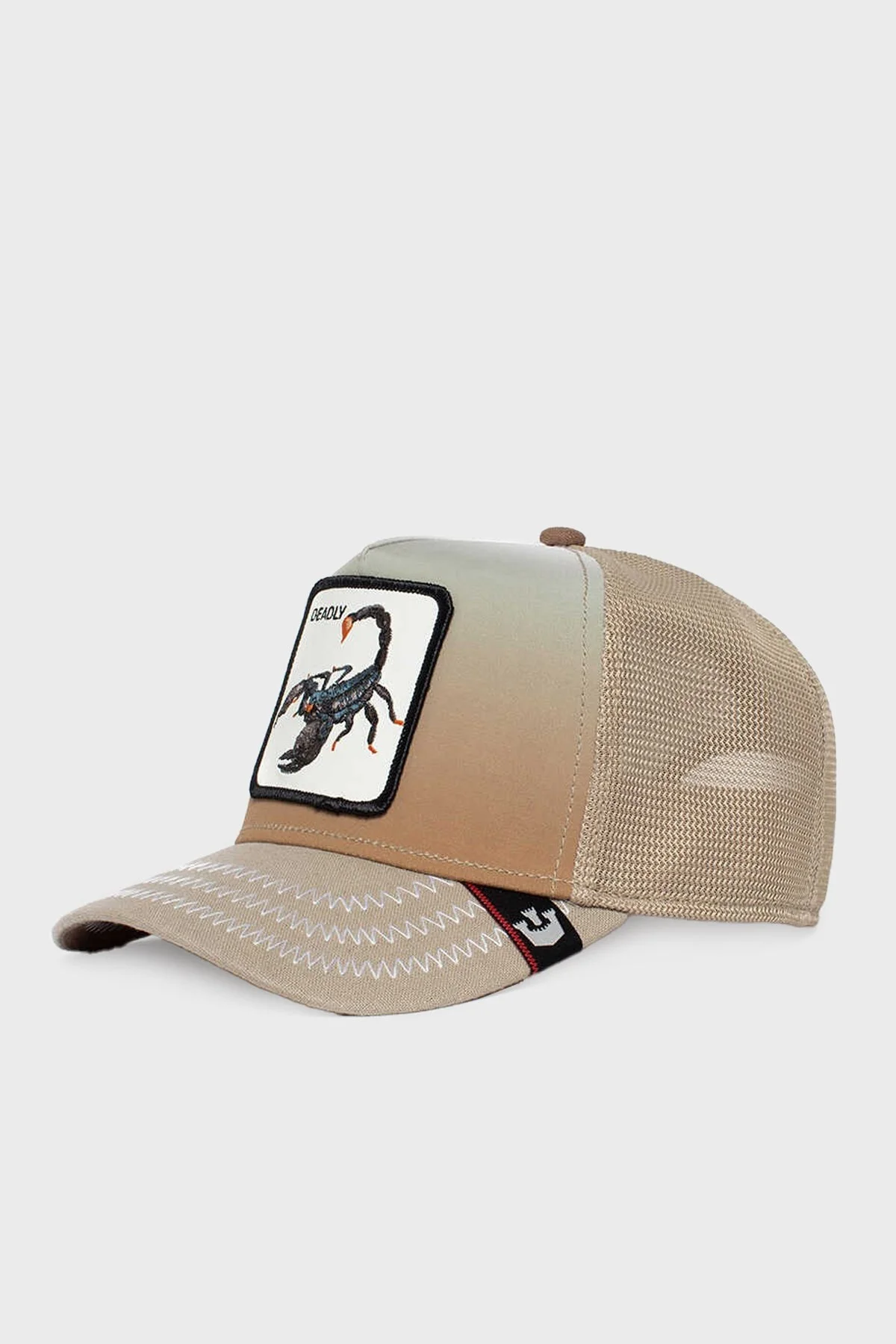 Goorin Bros 101-0367 Get Over Here Animal Desenli Unisex Şapka 1010367 BEJ - 7