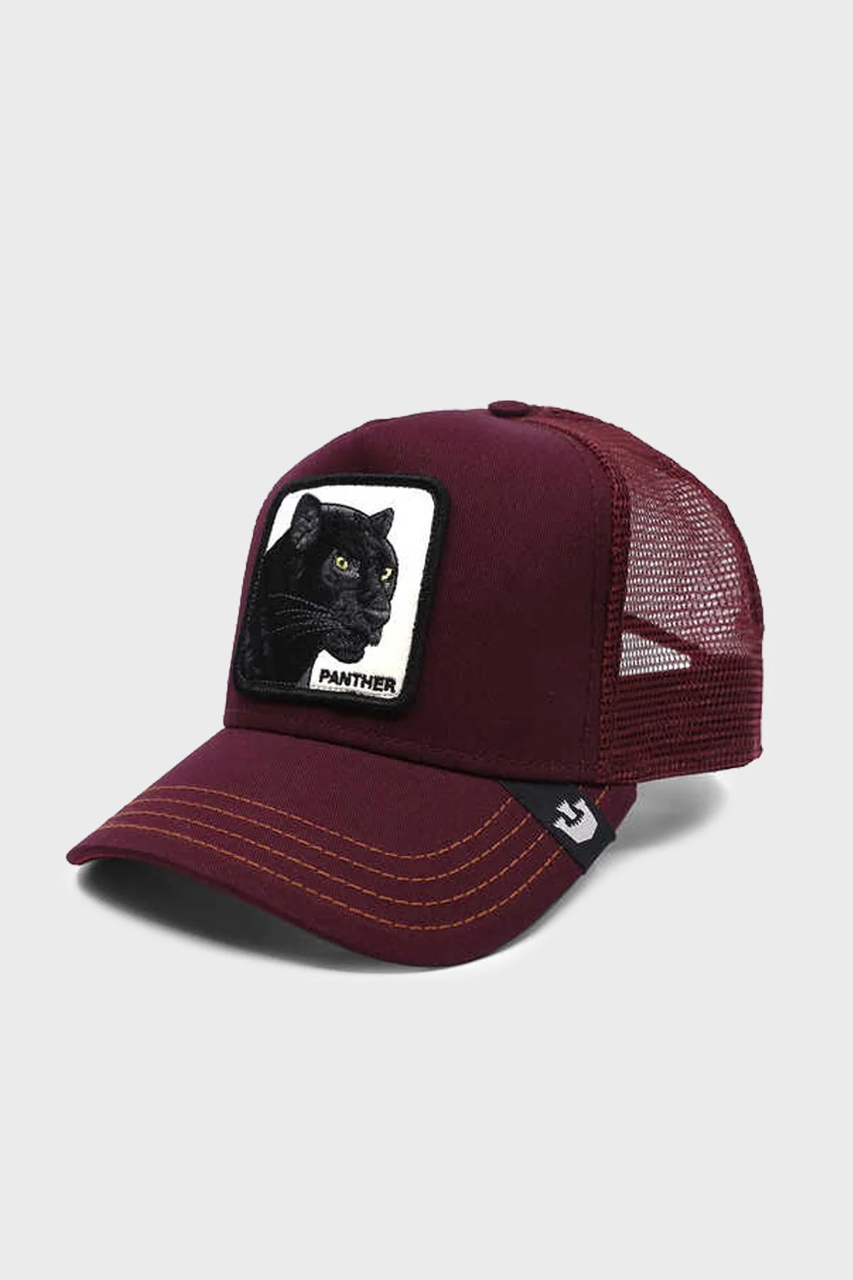 Goorin Bros 101-0381 The Panther File Detaylı Animal Desenli Unisex Şapka 1010381 Koyu bordo - 2